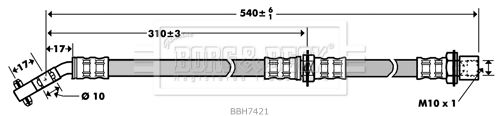 BORG & BECK Jarruletku BBH7421